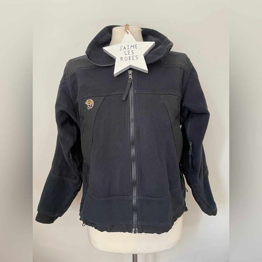 Mountain Hardwear Black Fleece/Ski Jacket
